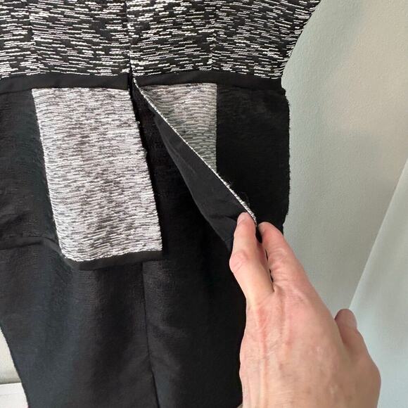 Jonathan Simklhai resort vogue runway 2014 peplum contrast panel dress size 2 - Picture 6 of 8